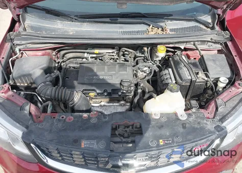 2019 Chevrolet Sonic Lt Auto из США, поврежденный, VIN 1G1JD5SB7K4149059